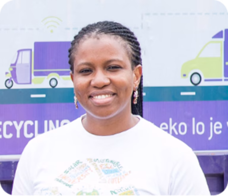 Bilikiss Adebiyi-Abiola, founder of Wecyclers